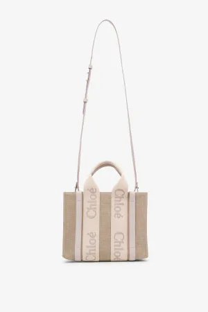 Woody wild grey small tote bag
