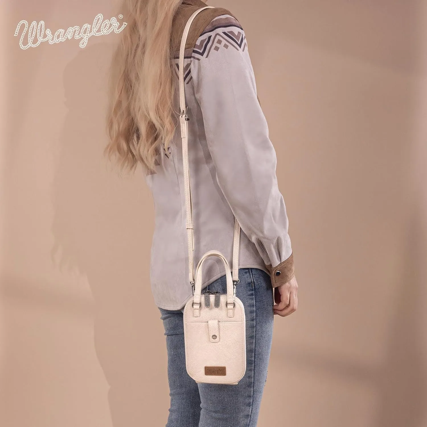 Wrangler Mini Cellphone Purse Crossbody Phone Bag for Women