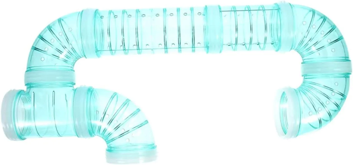 YARNOW DIY Hamster Tunnel Adventure 3 Sets of Maze Cage Pipes Hamster Tube Expandable Pet Cage Toys
