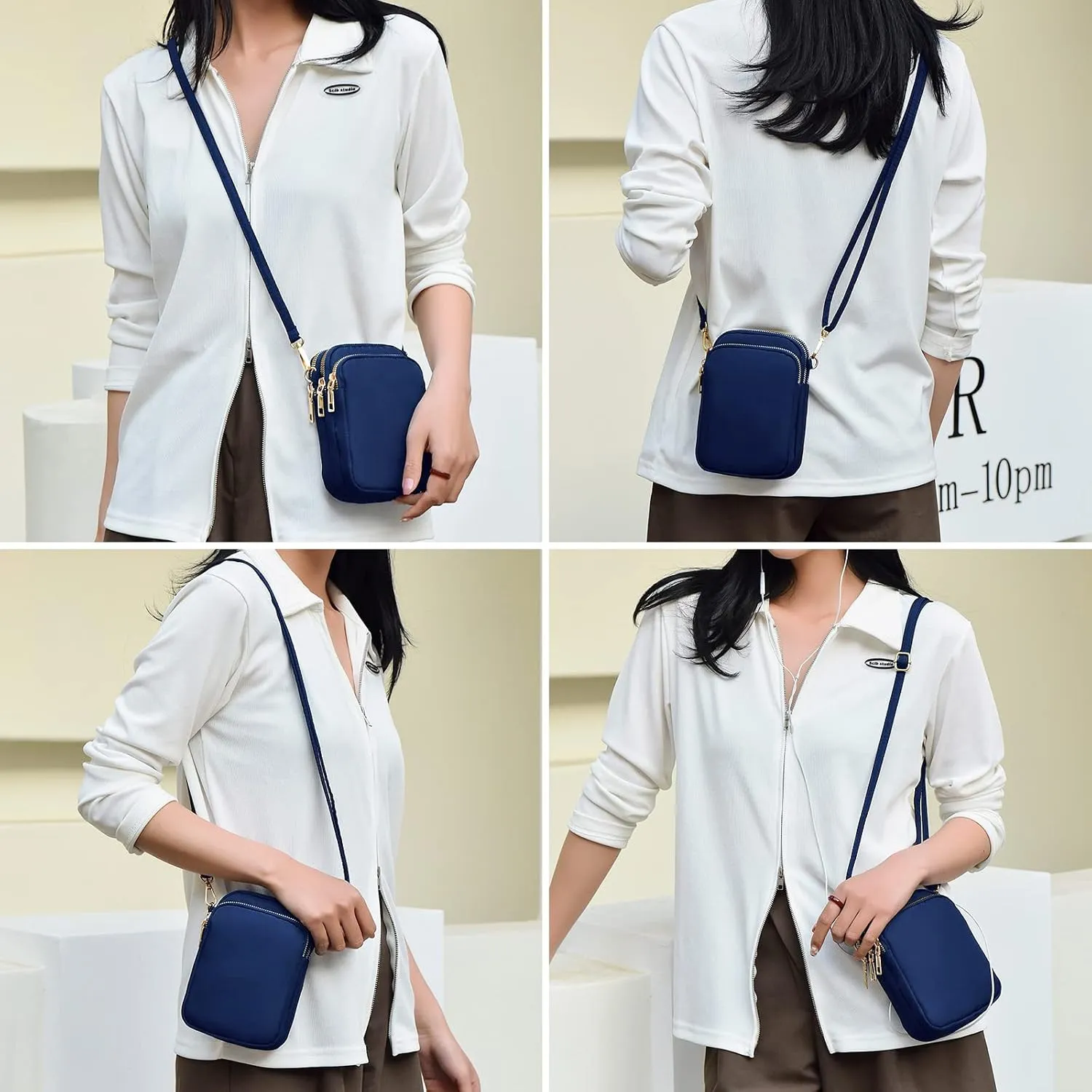 YINHEXI Small Crossbody Bags for Women, Mini Cell Phone Wallet Purse, Shoulder Bag for Women and Men