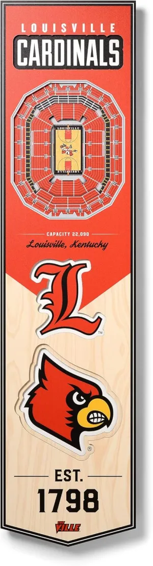 YouTheFan NCAA 3D StadiumView 8x32 Banner