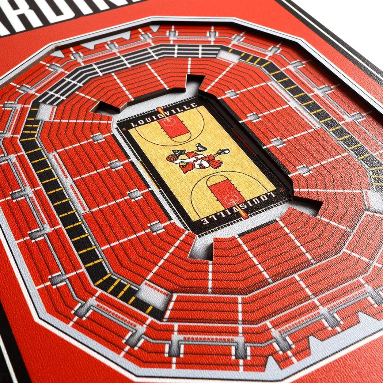 YouTheFan NCAA 3D StadiumView 8x32 Banner