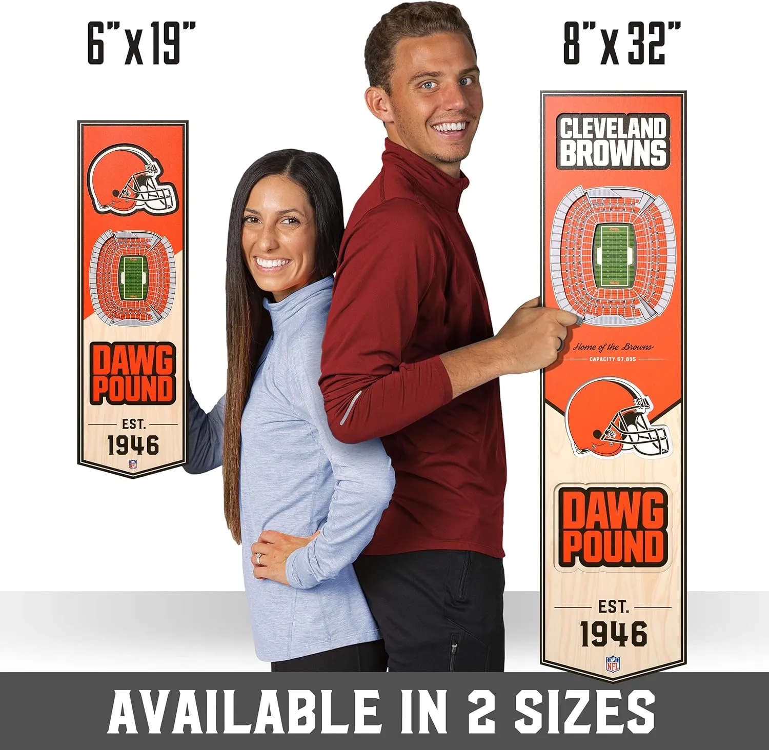 YouTheFan NFL 3D Stadium Banner - 6x19