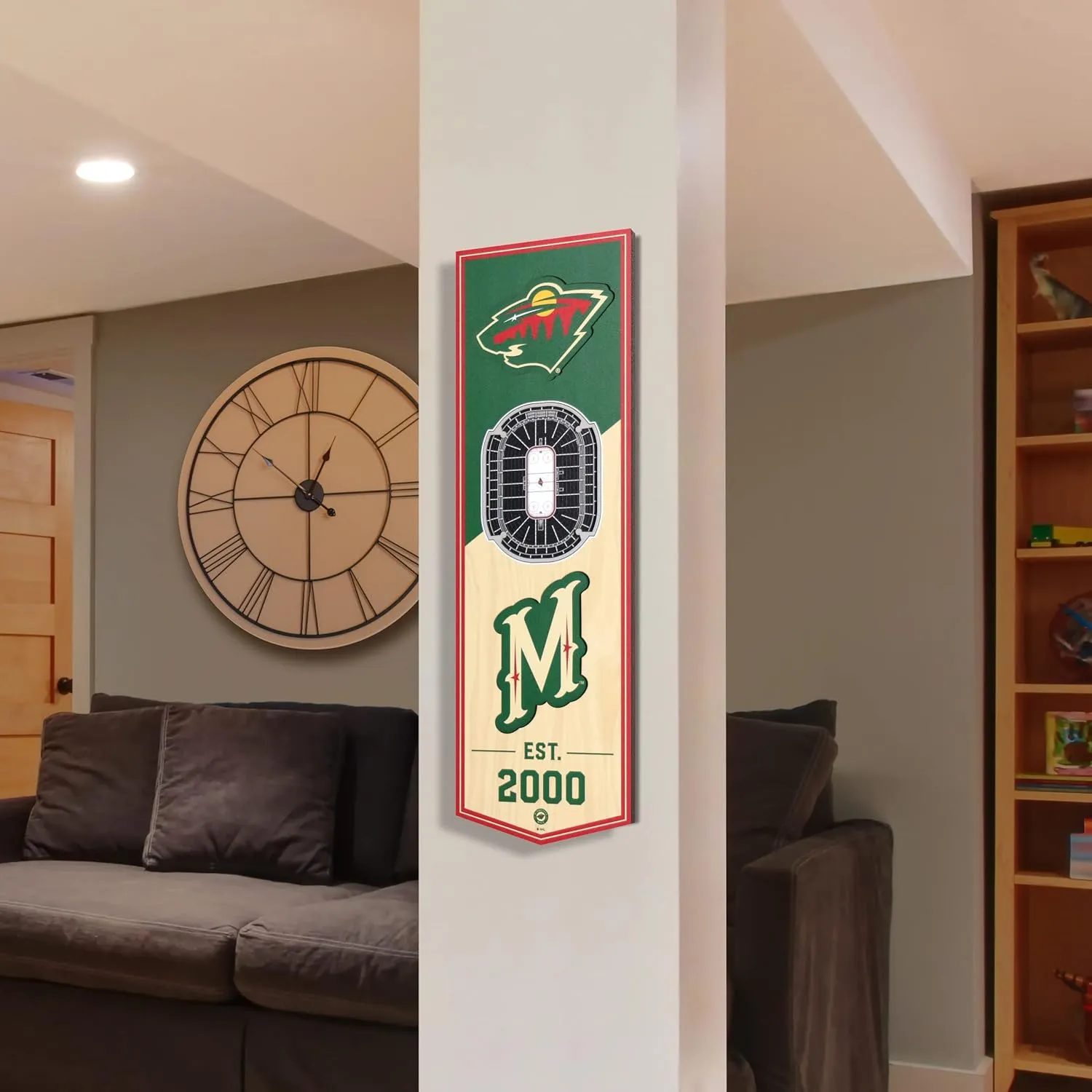 YouTheFan NHL 3D Stadium 6x19 Banner