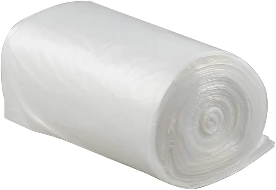 Yuright Clear Large Trash Bags, 30 Gallon Garbage Bag, Lawn and Leaf Bags, 70 Counts, F