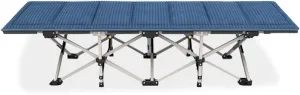 ZTGL Camping Cot for Adults with Mattress Pad, Tent Folding Cot for Sleeping, Folding Bed with Carry Bag Supports 200kg, Office Nap and Beach Vocation