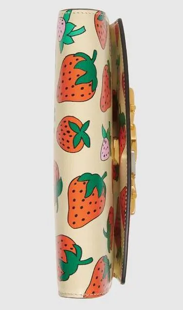 Zumi Strawberry Print Mini Bag