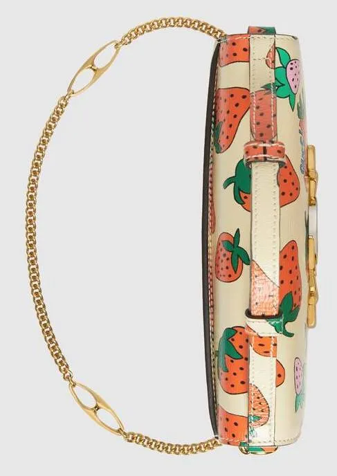 Zumi Strawberry Print Mini Bag